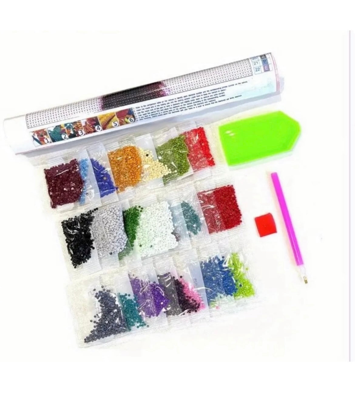 Castle Diamond Painting Round Drill 30x40