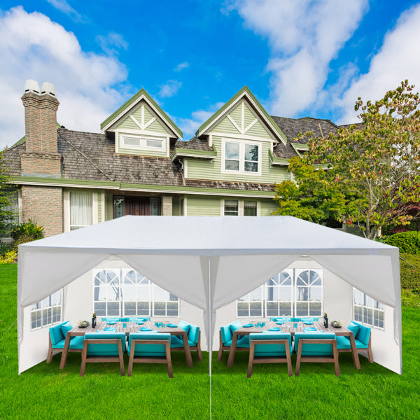 3M X 6M Garden Gazebo Tent Marquee Outdoor Waterproof Party Awning Canopy Patio