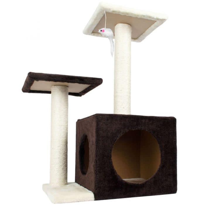 Cat Tree Scratch Posts Activity Play Centre Tower