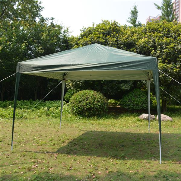 3m x 3m Garden Heavy Duty Pop Up Gazebo Marquee Party Tent Wedding Canopy Green