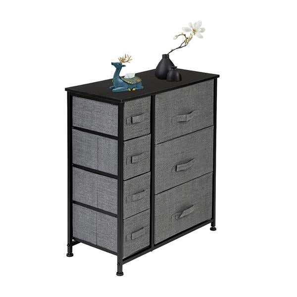 Fabric Dresser With 7 Drawers Furniture Storage Tower Unit For Bedroom Hallway