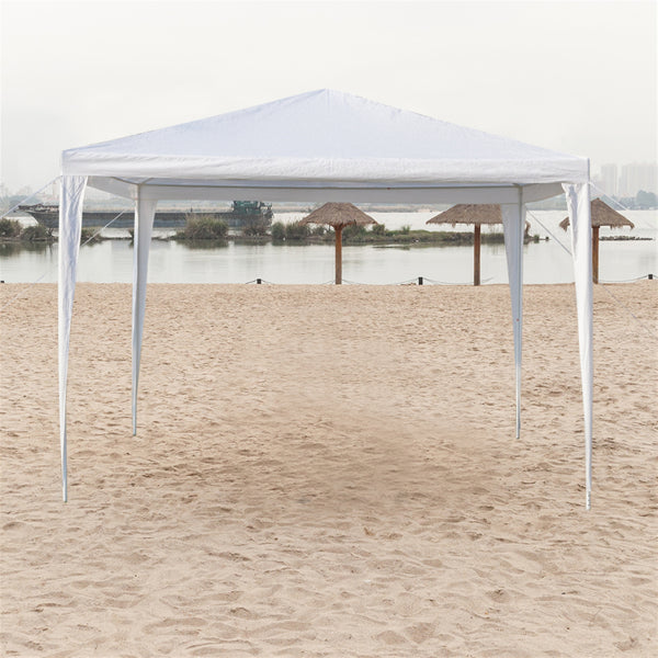 Gazebo Garden Marquee PE Awning Beach Party Wedding Camping Tent Canopy 3x3m