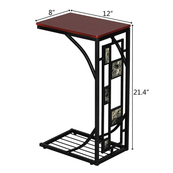 Side Table / End Table Brown