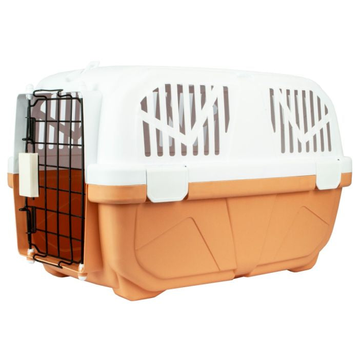 Large Pet Carrier Blue/Brown