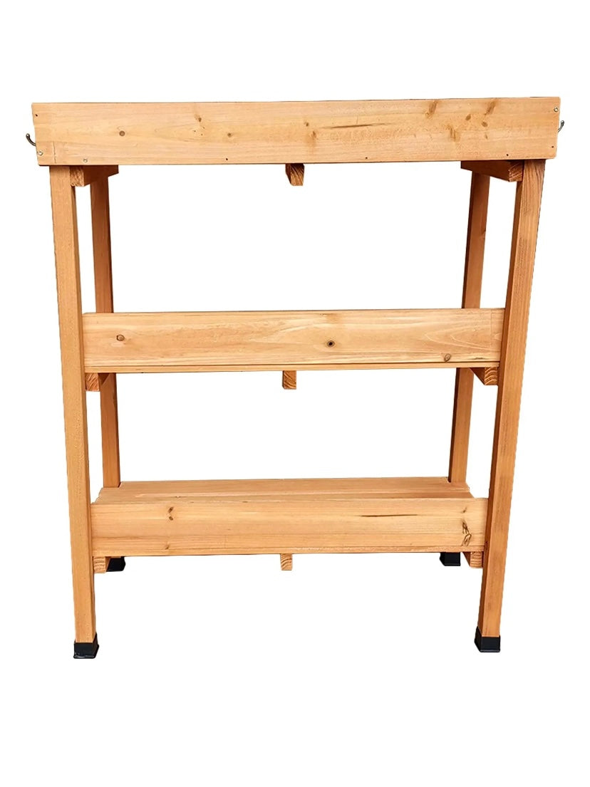 Wooden Potting Plant Table Bench