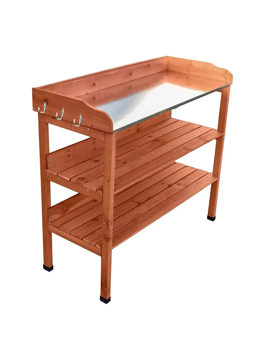 Wooden Potting Plant Table Bench