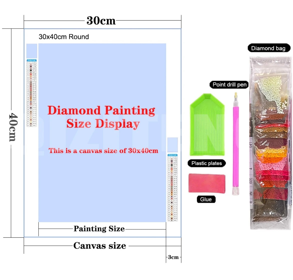 AB Custom Personalized Photo Diamond Painting 5D DIY Full Round/Square Drills
