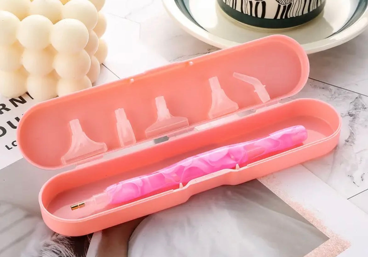 Diamond Painting Drill Pen With Tips & Case Blue/Pink/Dark Blue