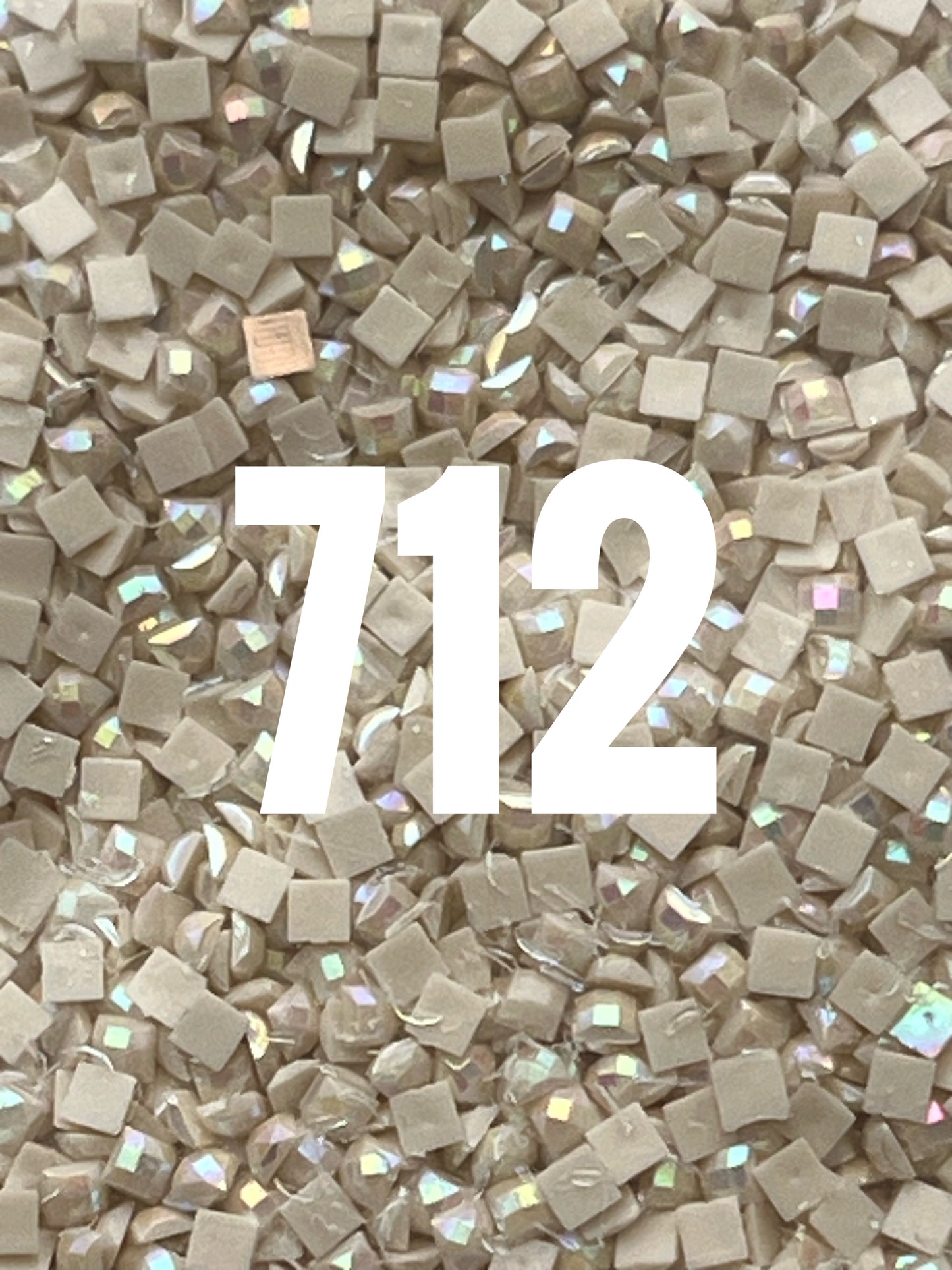 Square AB Diamond Painting Drills Approximately 200pcs Per Bag