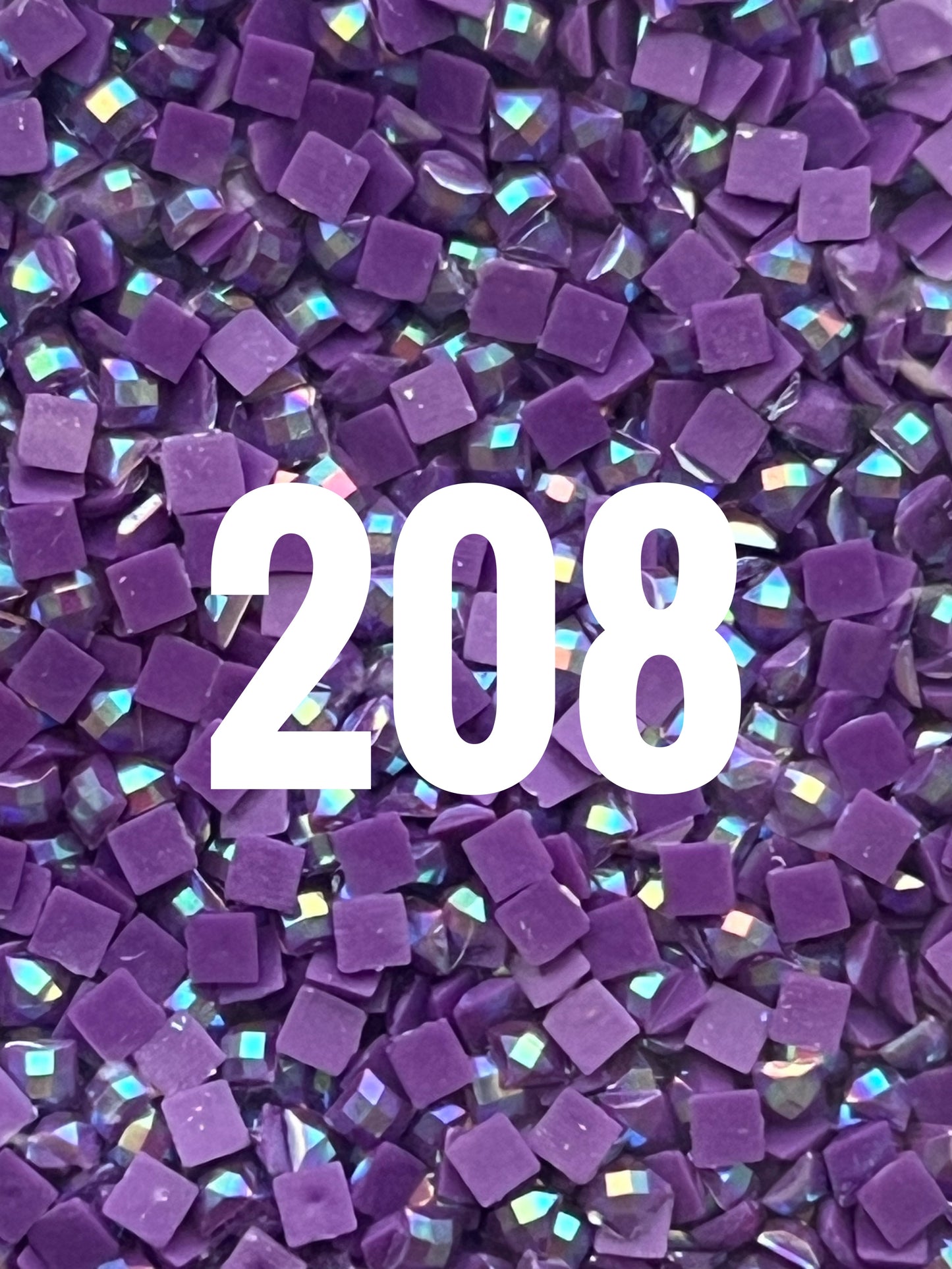 Square AB Diamond Painting Drills Approximately 200pcs Per Bag