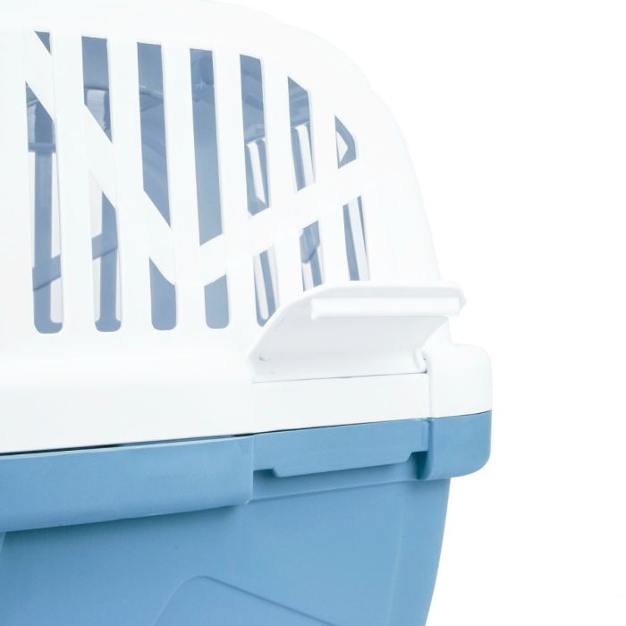 Large Pet Carrier Blue/Brown