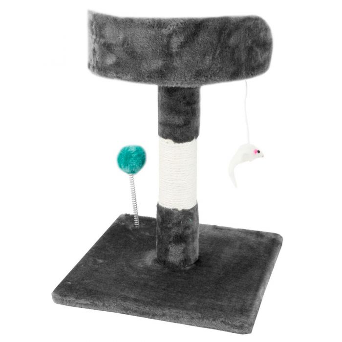 Chair Style Cat Tree Beige/Grey