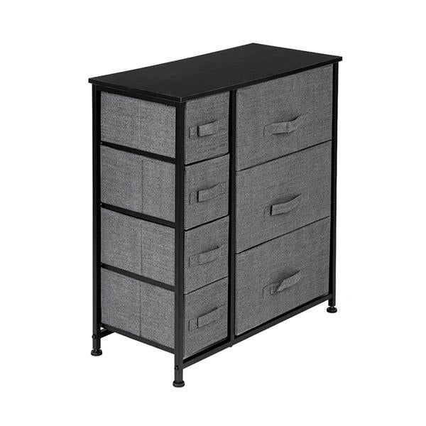 Fabric Dresser With 7 Drawers Furniture Storage Tower Unit For Bedroom Hallway