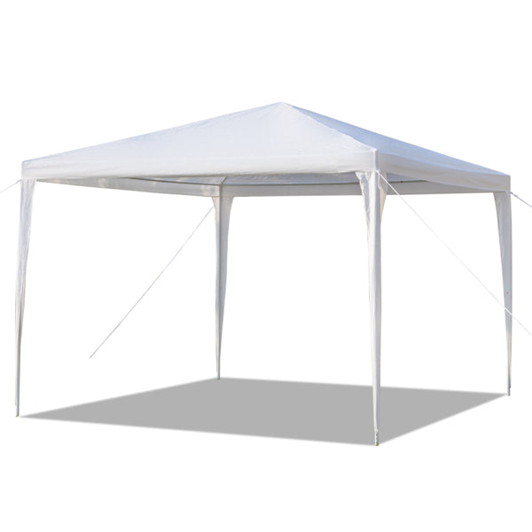 Gazebo Garden Marquee PE Awning Beach Party Wedding Camping Tent Canopy 3x3m