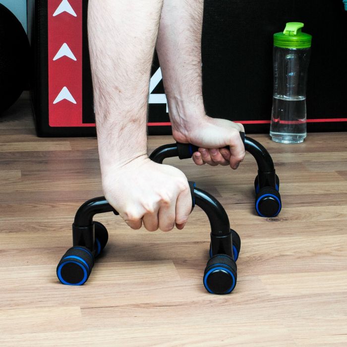 Push Up Press Up Bars Fitness Exercise Equipment Home Gym Workout Toning