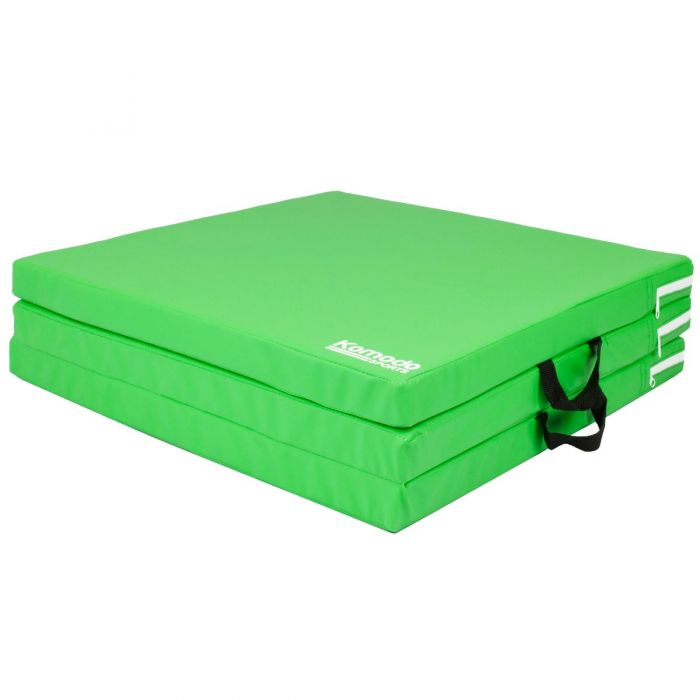 Yoga Mat Exercise Crash Mat Tri Folding Gym Cushion