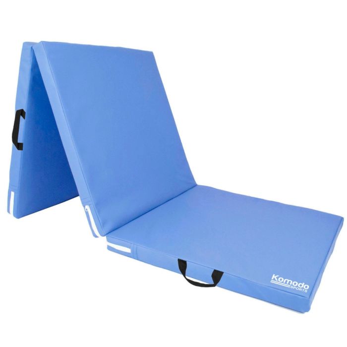 Yoga Mat Exercise Crash Mat Tri Folding Gym Cushion