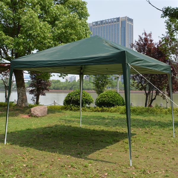 3m x 3m Garden Heavy Duty Pop Up Gazebo Marquee Party Tent Wedding Canopy Green