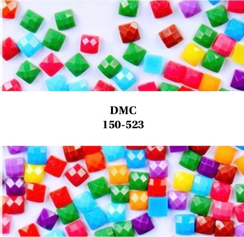 Diamond Painting Square Drills approx 200 Per Bag Choose DMC 150 to 523