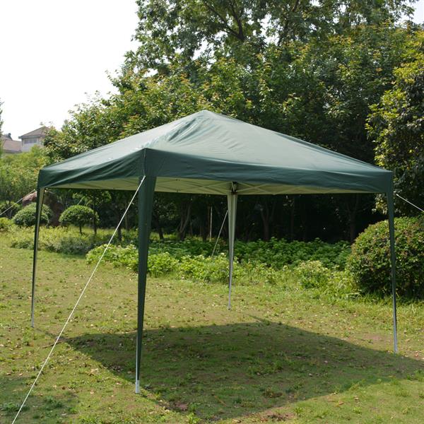 3m x 3m Garden Heavy Duty Pop Up Gazebo Marquee Party Tent Wedding Canopy Green
