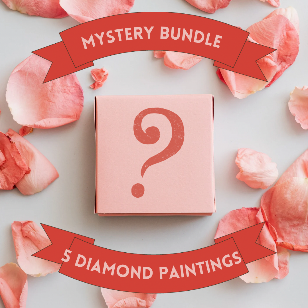 5 x Mystery Diamond Painting Bundle