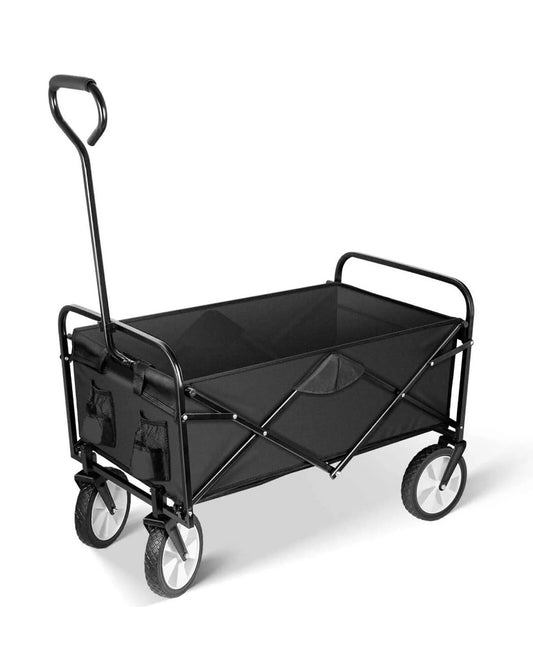 Foldable Outdoor Garden Trolley Cart Wheelbarrow