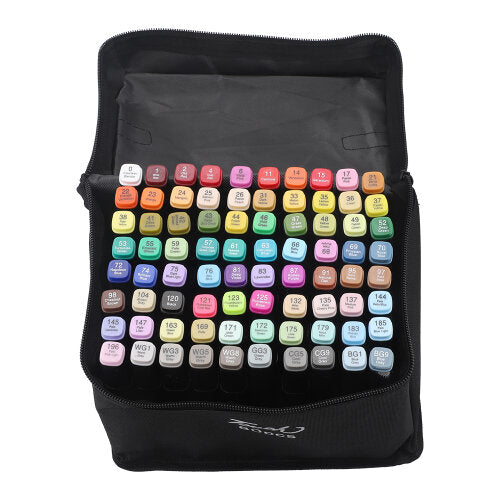 80 Colours Dual Tip Twin Marker Pens Set Artist Sketch For COPIC Markers Drawing