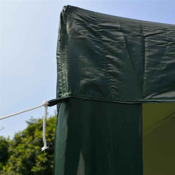 3m x 3m Garden Heavy Duty Pop Up Gazebo Marquee Party Tent Wedding Canopy Green