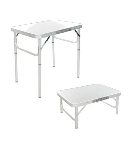 Portable Folding Table Adjustable Height