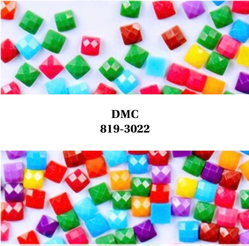 Diamond Painting Square Drills approx 200 Per Bag Choose DMC 819 to 3022