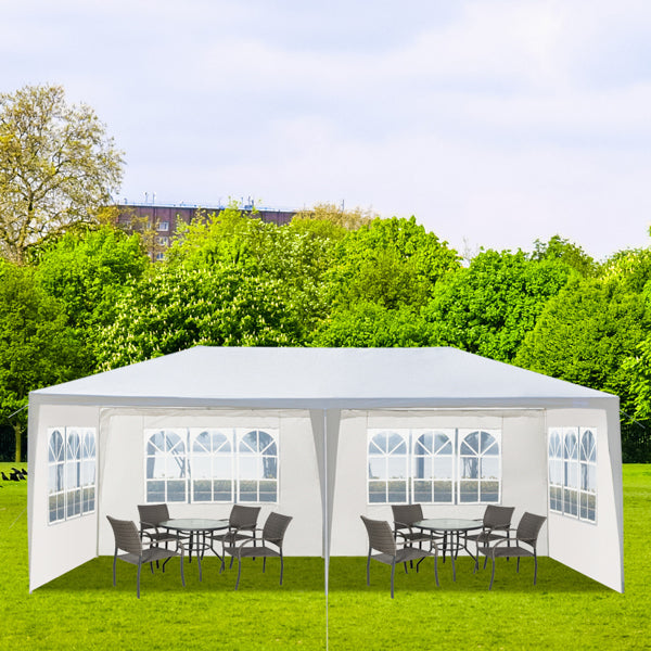 3M X 6M Garden Gazebo Tent Marquee Outdoor Waterproof Party Awning Canopy Patio